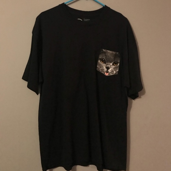 Zumiez Other - A-Lab Cat Pocket Tee T-Shirt Size XL Brand New
